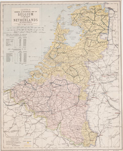 Fullarton's Holland & Belgium 1854-1862